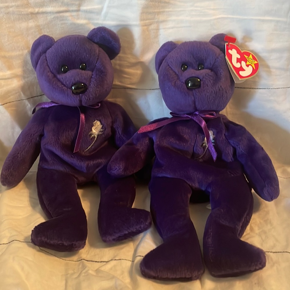 Princess Diana Beanie Babies 💜 🐻